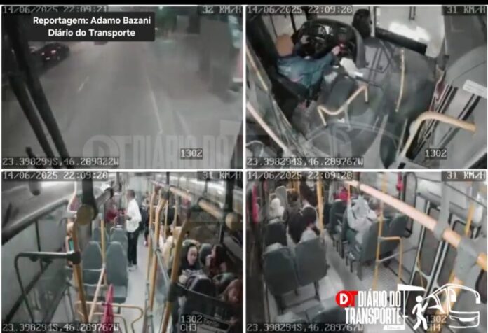 Motoristas de ônibus podem parar em São Paulo e no ABC por causa de ataques. Veja vídeo de exato momento