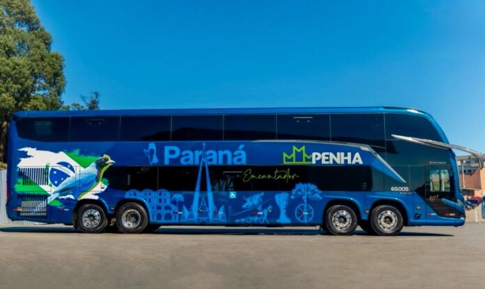 Penha lança ônibus temático especial em homenagem ao Paraná