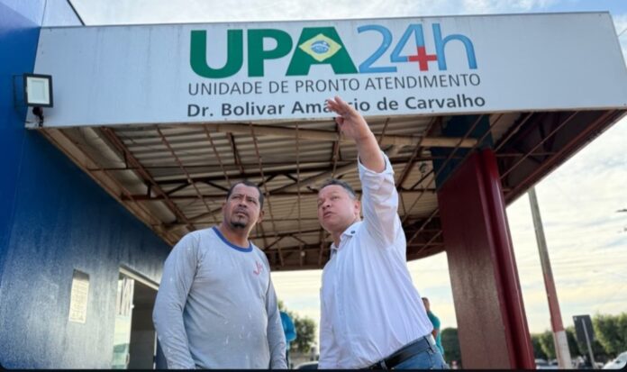 Prefeito acompanha obras de melhorias na estrutura e atendimento da UPA