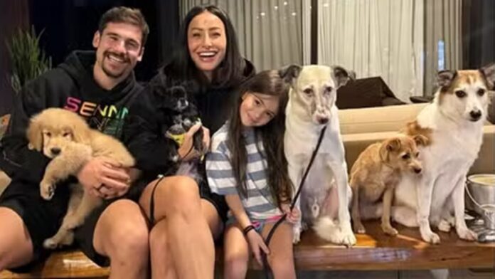 Sabrina Sato e Nicolas Prattes apresentam novo membro da família: ‘Agora somos 8’