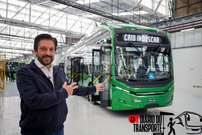 ônibus elétrico superarticulado com tecnologia BYD – NOVO E-MILLENIUM – BRT – VÍDEO