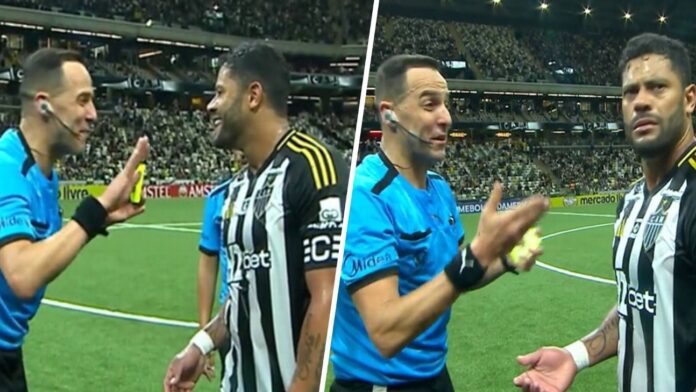 Atlético-MG: Como foi diálogo de Hulk com árbitro que gerou cartão inusitado