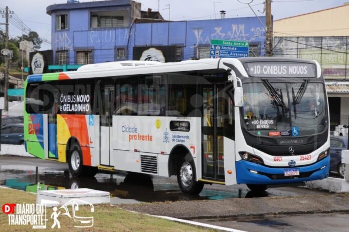 BR7 Mobilidade apresenta mais 10 ônibus convencionais Mascarello zero quilômetro em São Bernardo do Campo (SP)