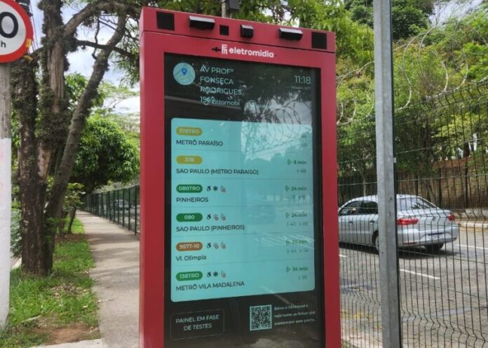 Cittamobi anuncia melhorias no Itinerário Digital dos novos abrigos de ônibus de São Paulo a partir de julho de 2025