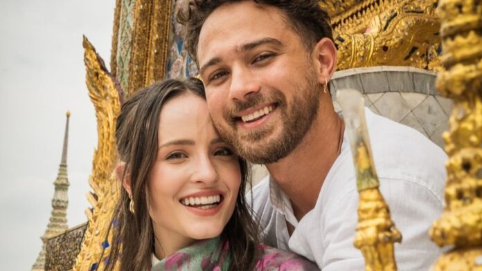 Com estreia, Larissa Manoela recebe declaração de André Luiz: ‘Melhor marido’
