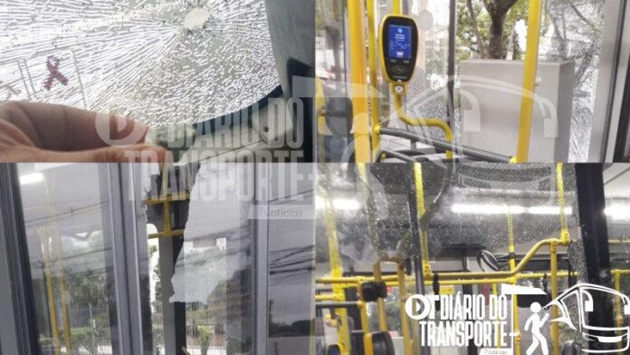 Diversos ônibus são atacados em plena luz do dia na tarde desta terça (1º) na capital e Grande São Paulo em vias de movimento intenso