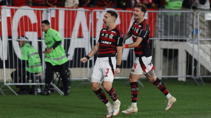 Flamengo vence Atlético-MG e assume liderança do Brasileirão