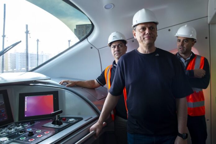 Linha 17-Ouro de monotrilho ultrapassa 80% de obras concluídas na Zona Sul da capital paulista