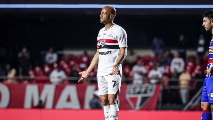 Lucas Moura desfalca São Paulo contra Red Bull Bragantino