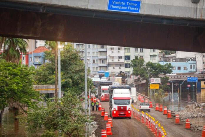 Prefeitura de Porto Alegre (RS) inicia obras de requalificação do corredor humanitário nesta segunda-feira (21)