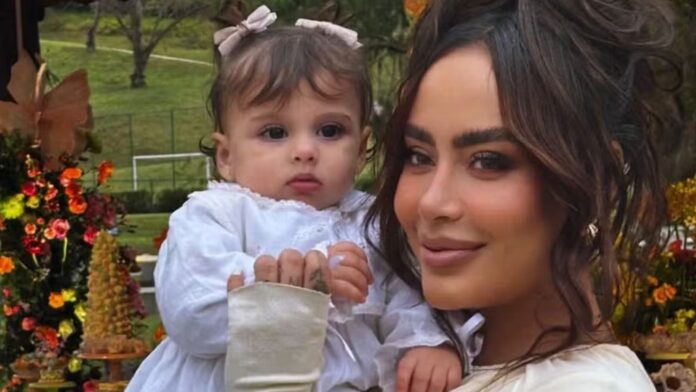 Rafaella Santos se declara à Helena, filha de Neymar em aniversário da menina: ‘Tutuca’