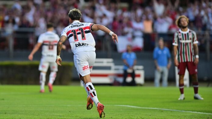 São Paulo toma susto contra o Fluminense, mas engata terceira vitória seguida
