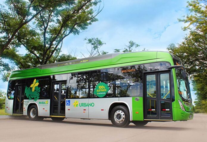 Viação Sorriso de Minas inicia testes com ônibus elétrico BYD D9W em Uberlândia