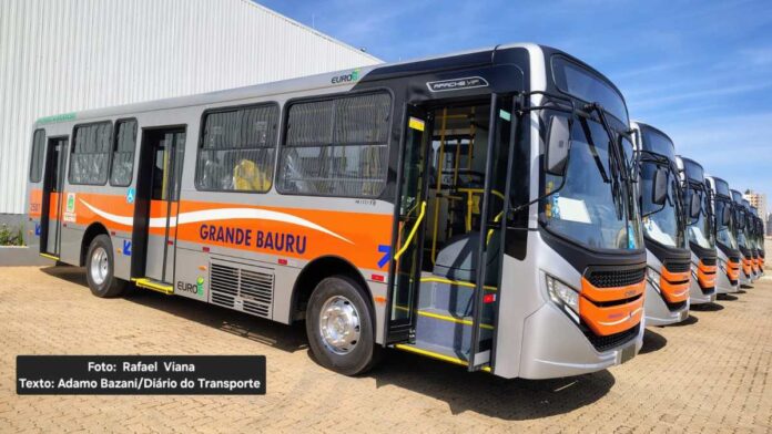 Bauru (SP) recebe neste sábado (02) mais ônibus zero km para o transporte municipal