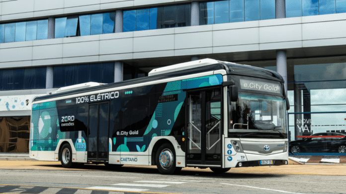 CaetanoBus fecha novo contrato em Portugal para fornecer 30 ônibus elétricos ao Porto