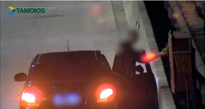 Câmeras flagram furtos e vandalismos em equipamentos da Rodovia dos Tamoios (SP-099)