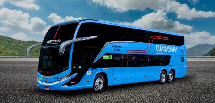 Guanabara investe R$ 11 milhões em cinco ônibus Double Decker para São José dos Campos