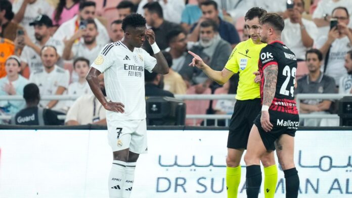 Atlético-MG faz proposta por lateral que falou em 'nocautear' Vinicius Jr.