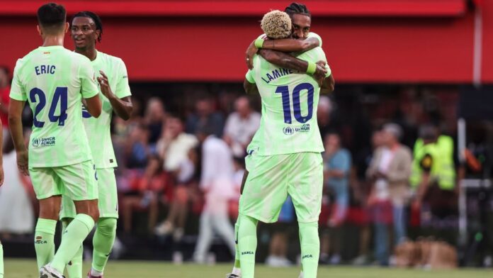 Barcelona vence Mallorca em jogo polêmico na estreia de LALIGA