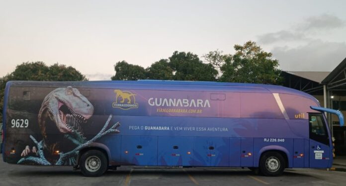 Guanabara tem novo serviço de ônibus executivo rodoviário para Parque Terra dos Dinos, em Miguel Pereira (RJ)