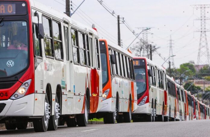 Manaus (AM) recebe 20 novos ônibus para reforçar o transporte coletivo