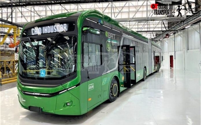 Novo Caio E-Millennium BRT, apresentado por Ricardo Nunes, também vai ser a carroceria do E-Trol