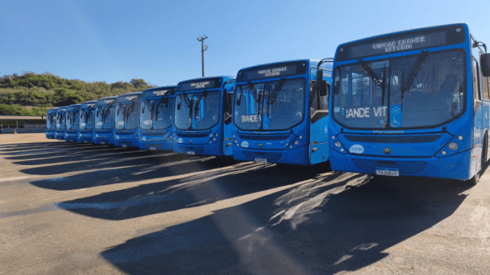 Sistema Transcol recebe 15 novos ônibus Marcopolo para operação na Região Metropolitana de Vitória (ES)