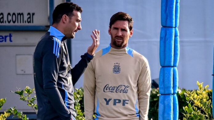 A resposta de técnico da Argentina após Messi se colocar como dúvida na Copa