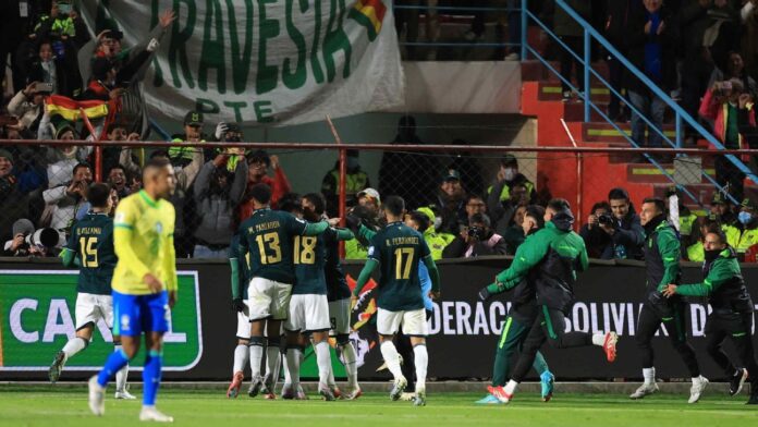Brasil sofre na altitude, classifica Bolívia e fecha as eliminatórias em 5°