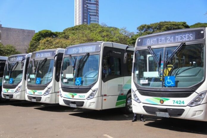 Ônibus do transporte público de Maringá (PR) recebem sistema de bilhetagem digital