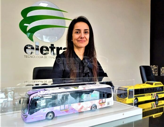 Ônibus elétrico no Brasil precisa ter um padrão nacional, mas não pode ser um produto de prateleira, diz presidente da Eletra, Milena Romano