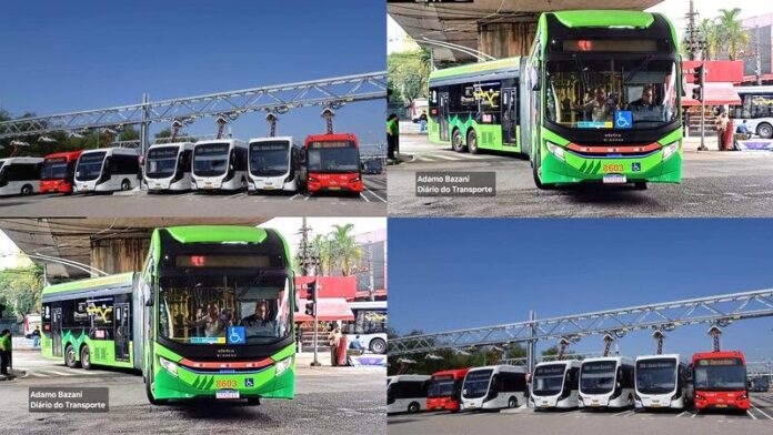 Ônibus elétricos já respondem por quase 90% da frota de urbanos na China e demanda se iguala com trilhos. No Brasil, é menos de 1% – O que difere?