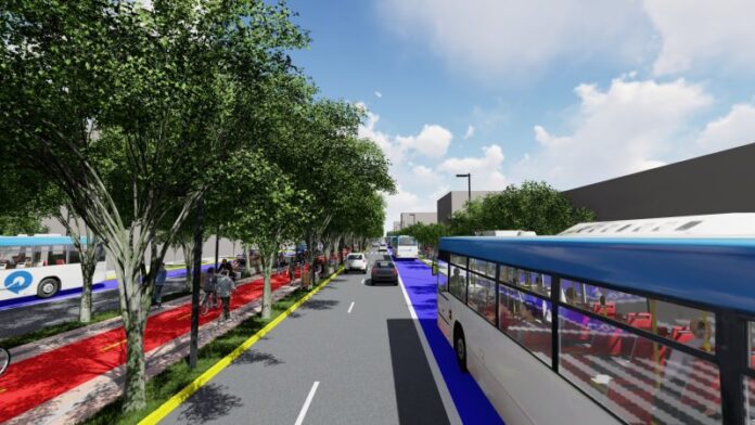 Revitalização da Avenida Rotary Internacional, em Rondonópolis (MT), terá novos corredores de ônibus