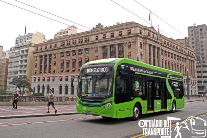 Santa Brígida compra 20 ônibus elétricos da Volvo modelo BZRLE para capital paulista