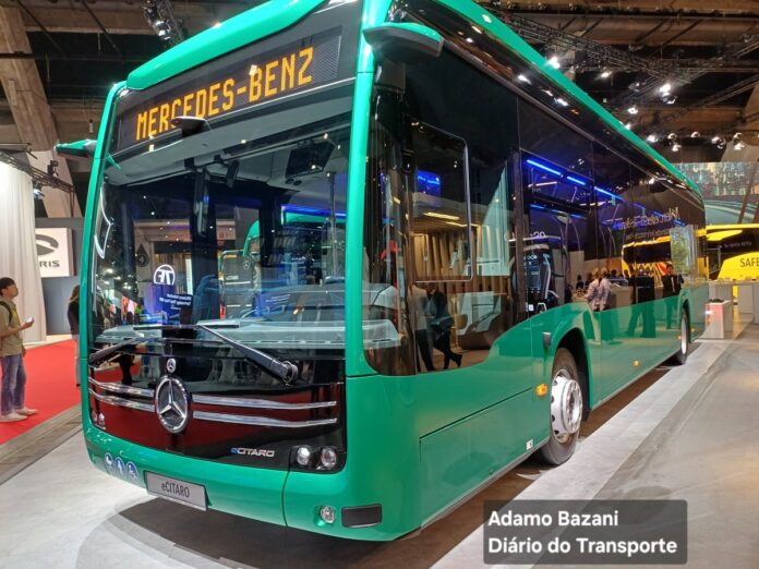 Busworld 2025 – Baterias já entram em nova geração na Europa. Mercedes-Benz apresenta uma delas