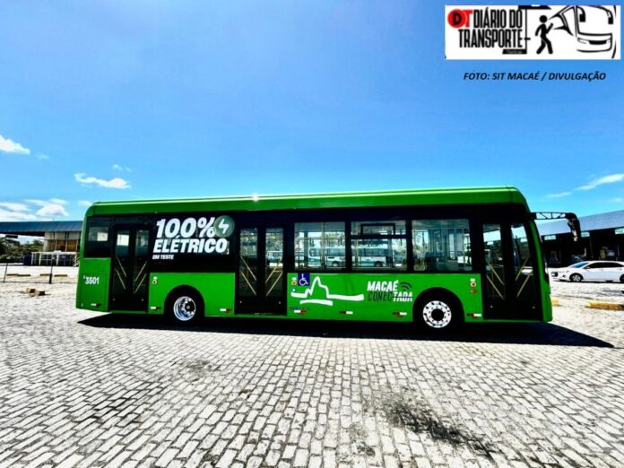 SIT Macaé inicia testes com ônibus elétrico da ANKAI na próxima semana