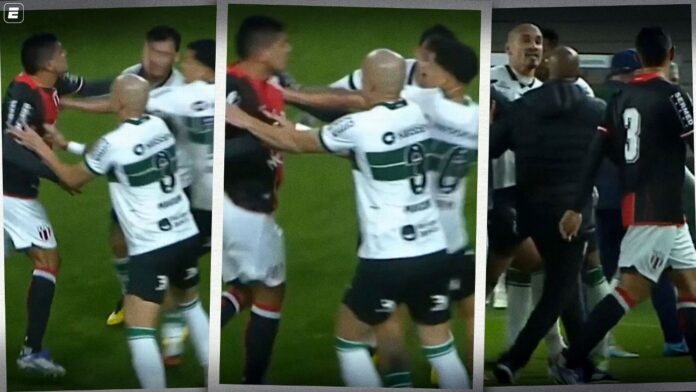 Árbitro relata 'agressão com tapa no rosto' e 'tumulto generalizado' em jogo da Série B que gerou confusão