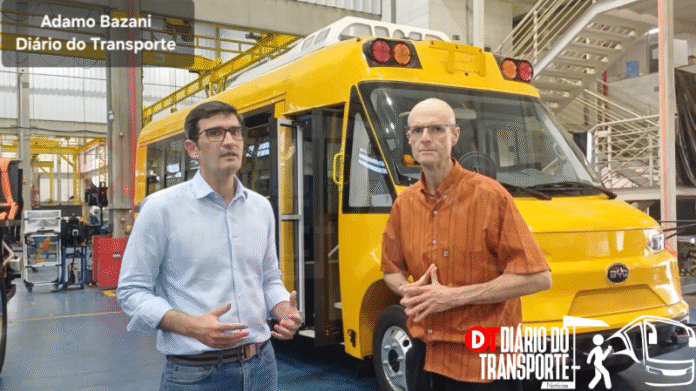 BYD vai fazer no Brasil ônibus escolares elétricos de padrão norte-americano