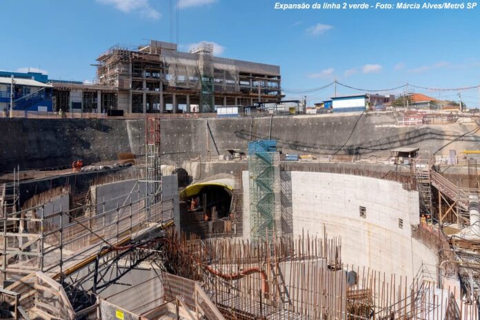 Expansão da Linha 2-Verde lidera pacote de R$ 543 milhões em novos créditos para transporte metropolitano em SP