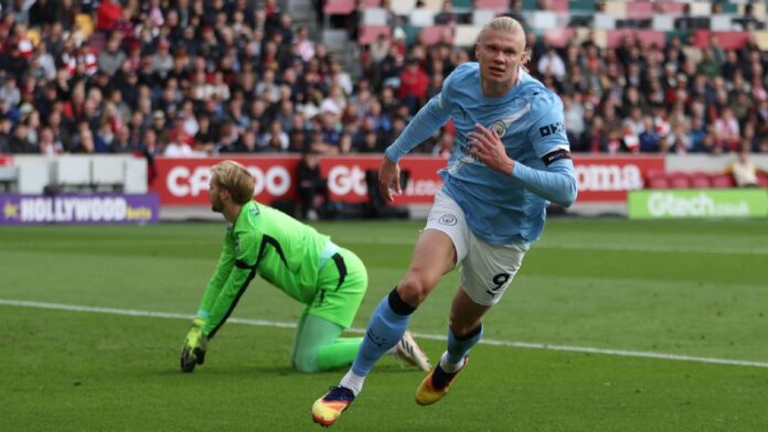 Haaland marca pela 7ª vez seguida e dá vitória ao Manchester City na Premier League