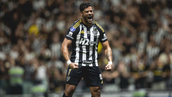 Hulk espanta fase e se emociona com fim de jejum no Atlético-MG: 'Não lembro de ficar tanto tempo sem gol'