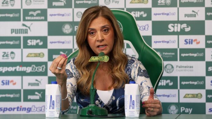 Leila Pereira não vê clima para estar em Flamengo x Palmeiras e será ausência no Maracanã; veja detalhes