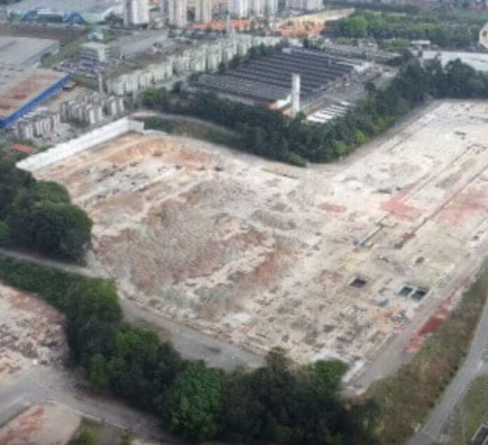 área do antigo Pátio Ford, em São Bernardo do Campo, área do antigo Pátio Ford, em São Bernardo do Campo, será desapropriada para obras do Metrô