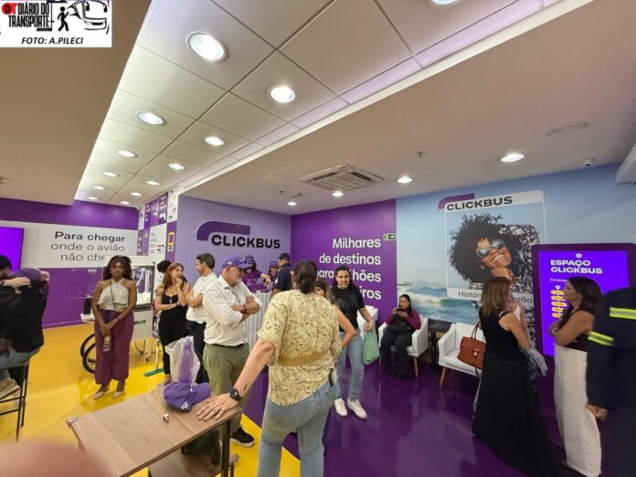 ClickBus inaugura espaço físico na Rodoviária do Tietê para aproximar atendimento do passageiro