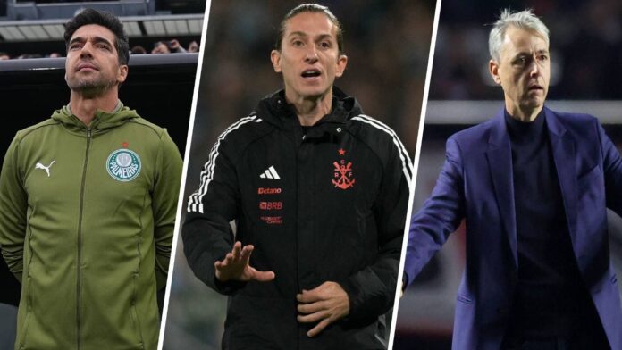 Abel Ferreira, Filipe Luís e Tiago Nunes concorrem a prêmio de melhor técnico do mundo pela IFFHS