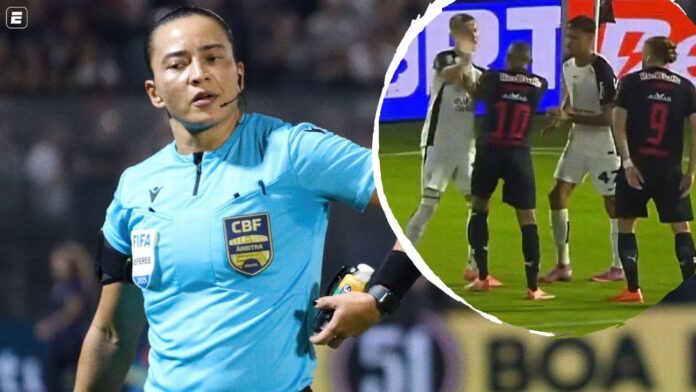 'Eu vejo, mas não sei se acerta': CBF divulga áudio do VAR de expulsão polêmica que revoltou Corinthians