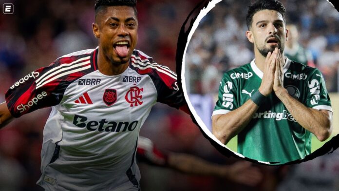 Flamengo dispara e chega a 73% de chance de título no Brasileirão; Palmeiras tem 26% após derrota na Vila Belmiro