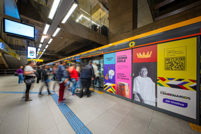 Instituto Motiva celebra Clementina de Jesus com mostra na Estação Vila Sônia, da Linha 4-Amarela