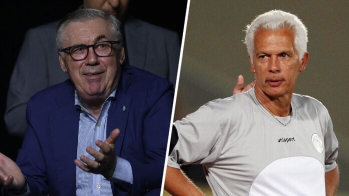 Leão cita 'invasão de técnicos estrangeiros' ao lado de Ancelotti e gera constrangimento na CBF: 'Isso tem culpado'