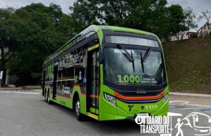 São Paulo recebe prêmio internacional por programa de eletrificação da frota de ônibus